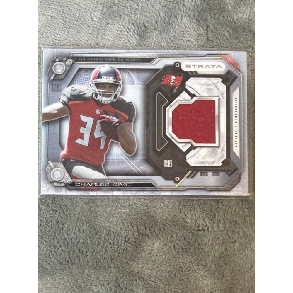 2014 Topps Strata - Relics Charles Sims #SR-CS (MEM, RC)